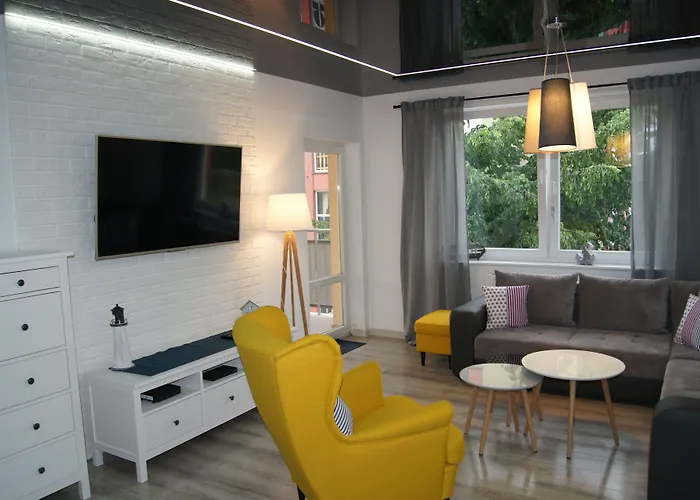 Usteckie Wydma Lägenhet Ustka